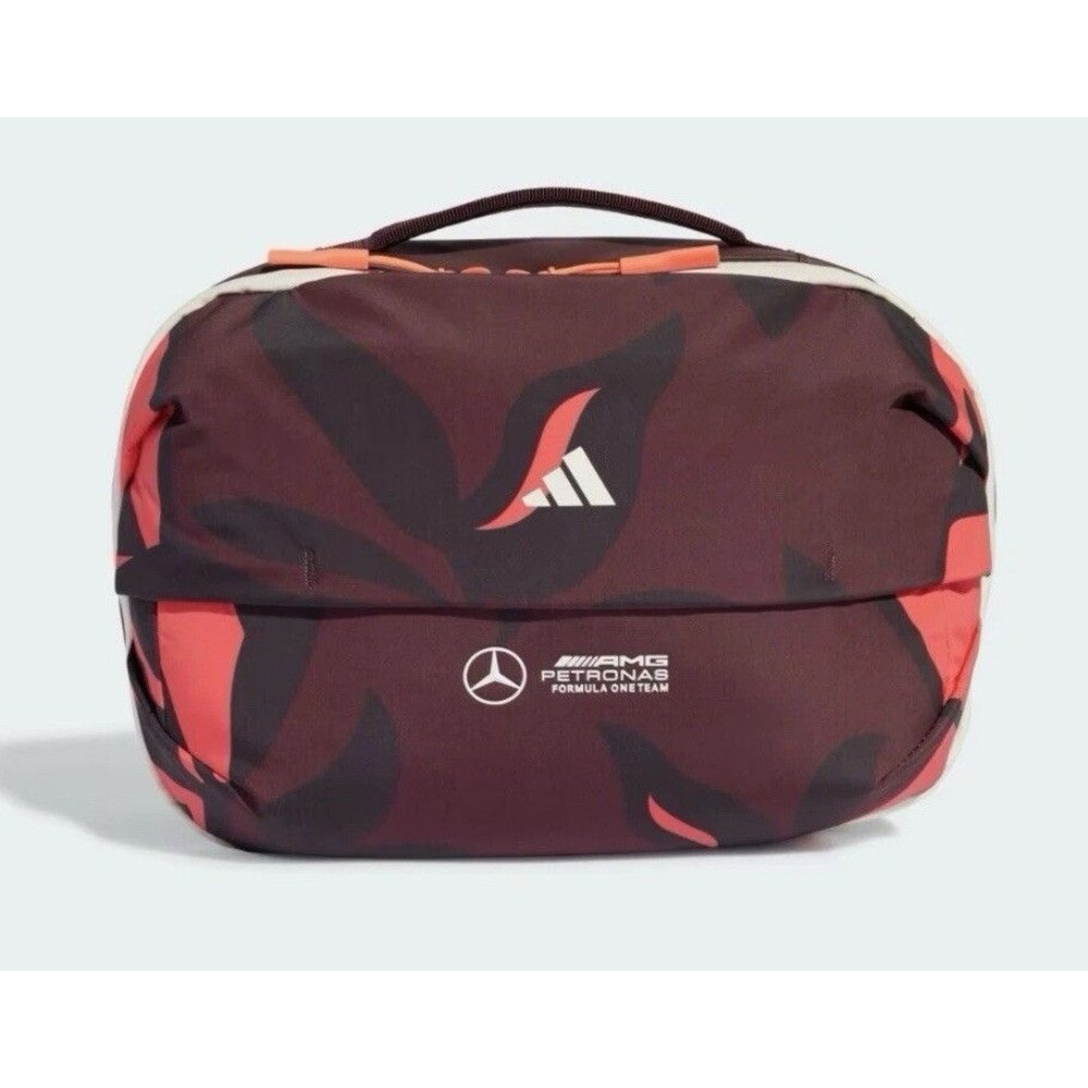 ADIDAS Pack Crossbody Bag Maroon *NEW* JY5606  Mercedes Formula 1 Team Summer
